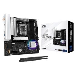 Asrock B860M PRO RS WIFI, Intel B860, 1851, Micro ATX, 4 DDR5, HDMI, DP, Wi-Fi 6E, 2.5G LAN, RGB, 3x M.2 Asrock B860M PRO RS WIFI, Intel B860, 1851, Micro ATX, 4 DDR5, HDMI, DP, Wi-Fi 6E, 2.5G LAN, RGB, 3x M.2